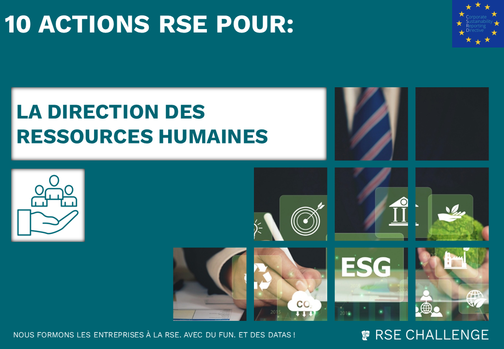 10 actions RSE pour la direction des ressources humaines - RSE Challenge